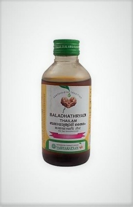 Vaidyaratnam Ayurvedic Baladhathryadi Thailam, 200 ml.